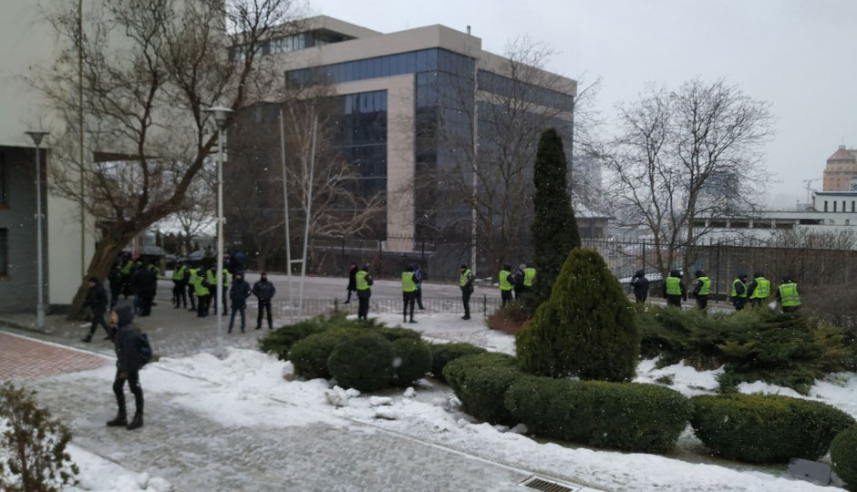 Что происходит перед Съездом судей Украины: фоторепортаж