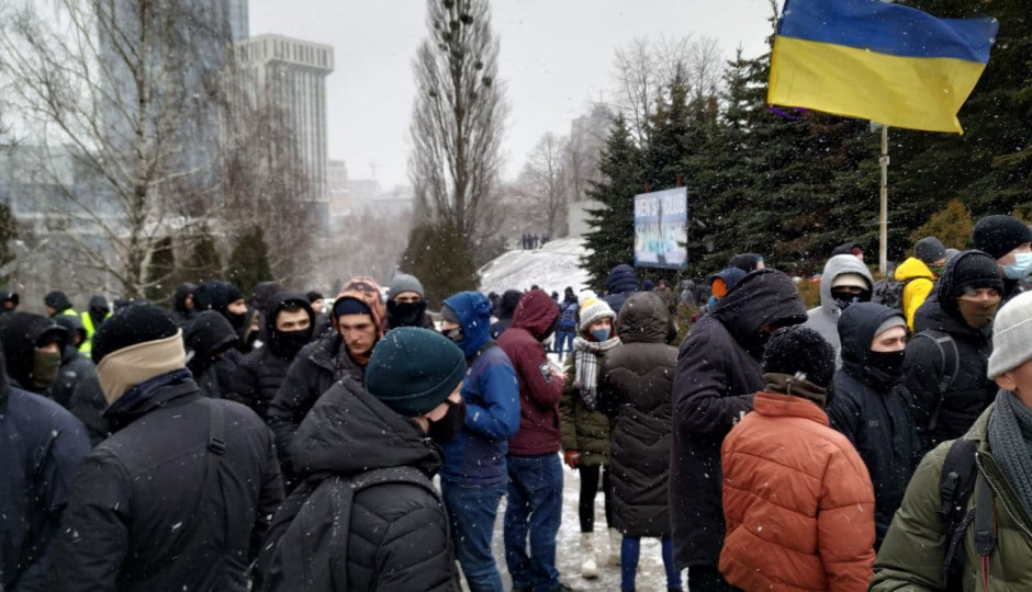 Что происходит перед Съездом судей Украины: фоторепортаж