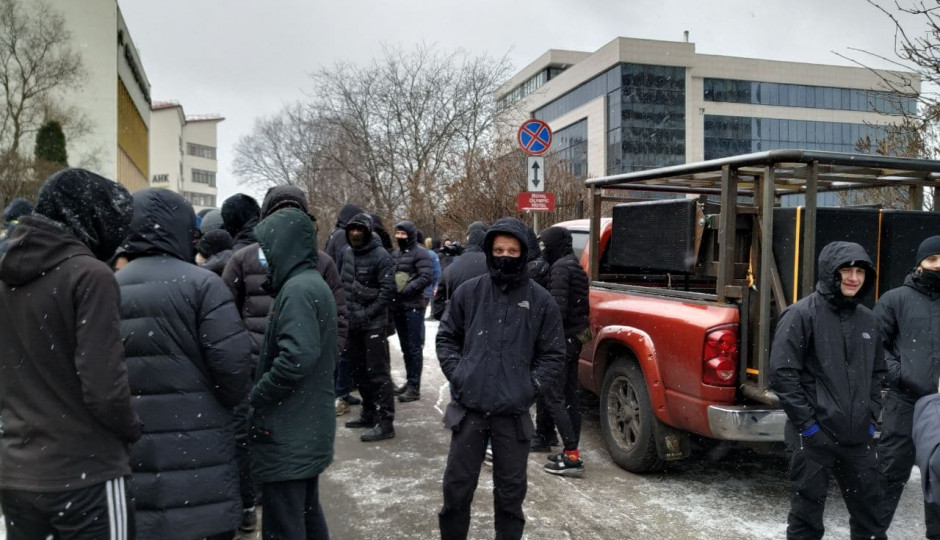 Что происходит перед Съездом судей Украины: фоторепортаж