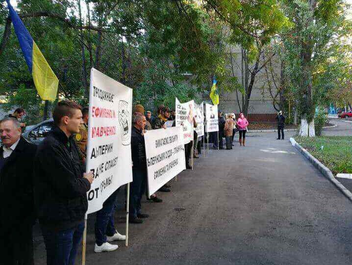 В Одесі пройшла акція протесту проти суддів