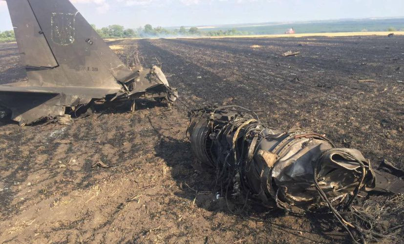 Падіння учбового літака на Харківщині: за справу взялося ДБР