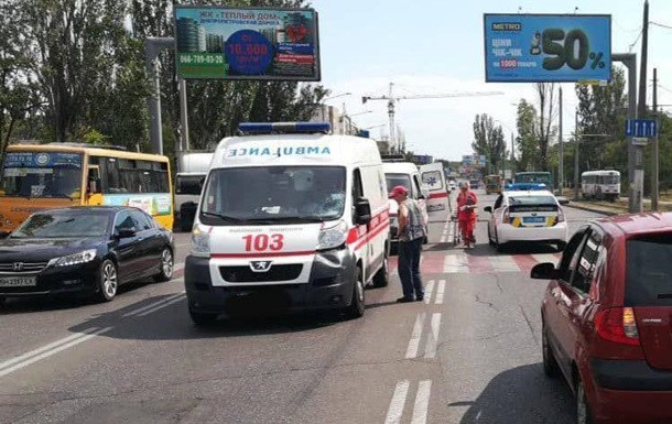 ДТП в Одессе: «скорая» сбила пешехода