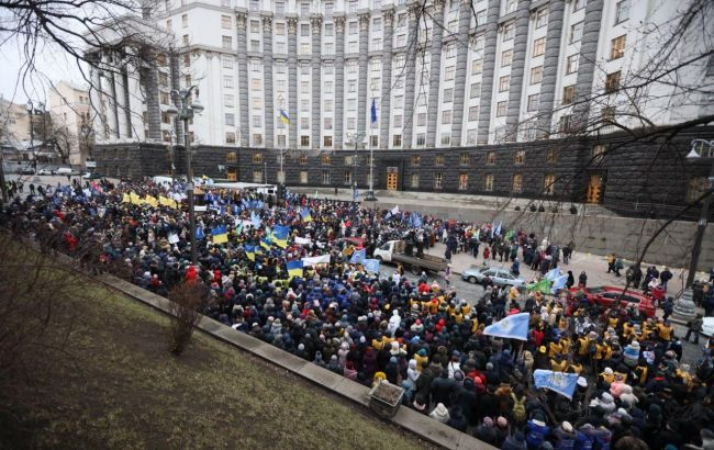 У Києві протестують проти нового трудового законодавства