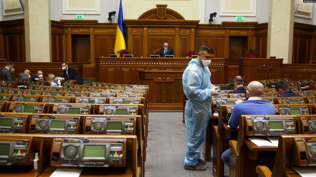 Рада відмінила заплановані пленарні засідання через коронавірус