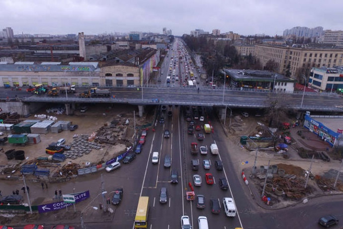 На Шулявському мосту закінчено черговий етап робіт