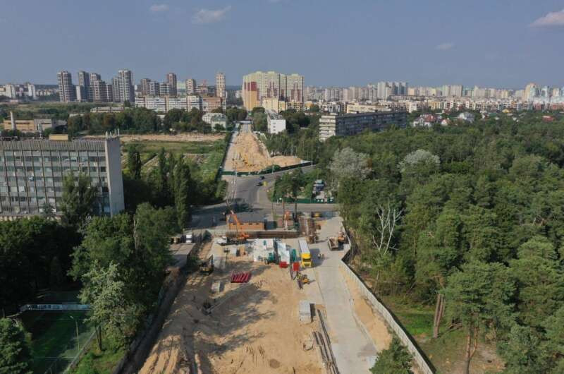 Как строят метро на Виноградарь: появилось видео из тоннеля