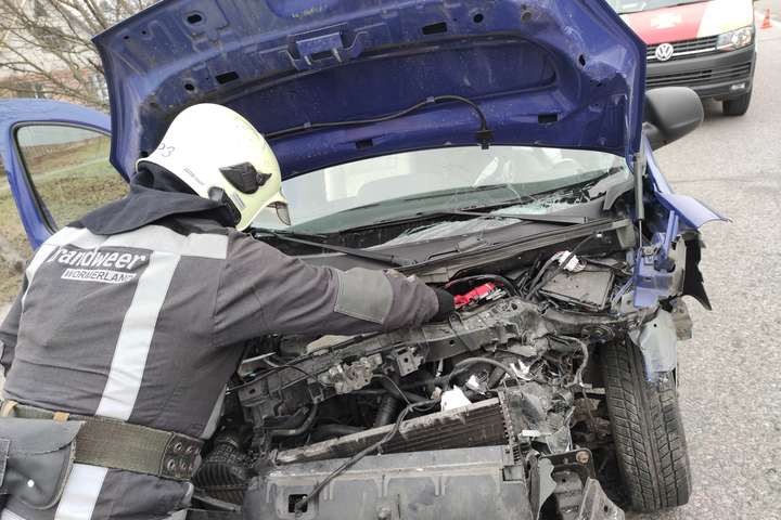 На Київщині зіткнулися три автомобілі