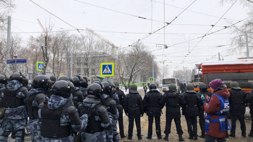 Митинги в России: задержана жена Навального