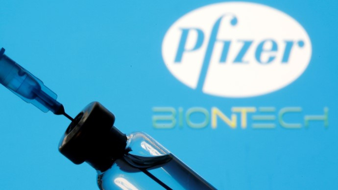 В Україні зареєстрували вакцину Pfizer