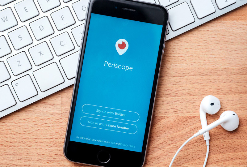 Twitter заблокировал прямые эфиры в Periscope