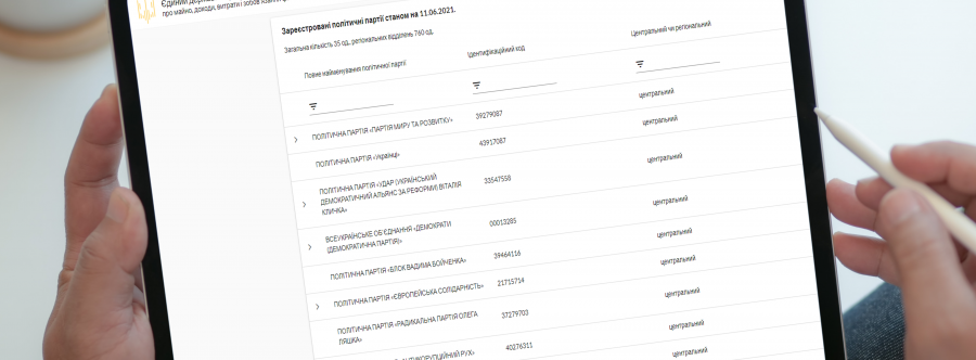 НАЗК нагадує керівникам партій про необхідність реєстрації місцевих осередків у POLITDATA