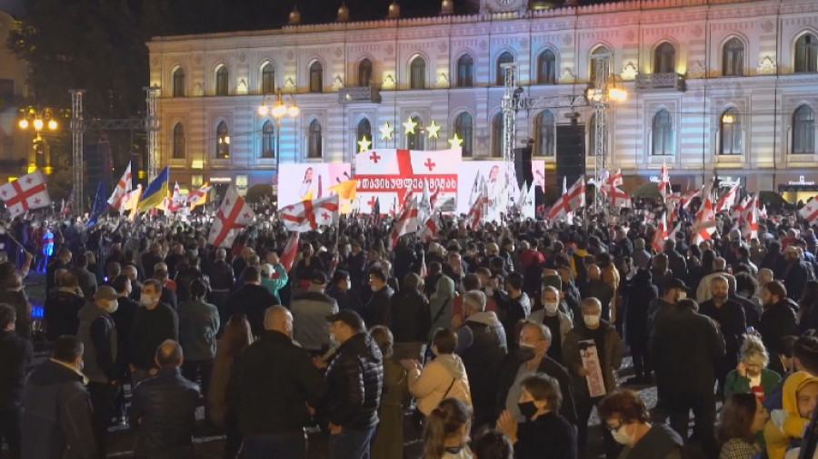 В Тбилиси прошел митинг с требованием освободить Саакашвили