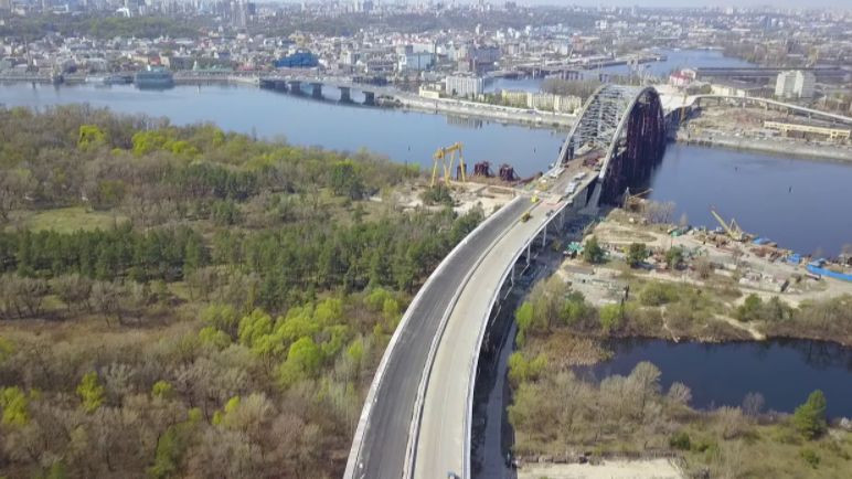 В КГГА сообщили, что изменилось в строительстве Подольско-Воскресенского моста