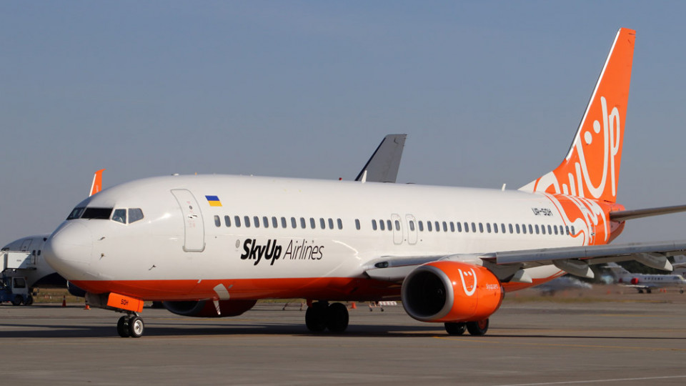 Авіакомпанія SkyUp Airlines тимчасово припинила продаж квитків на вильоти