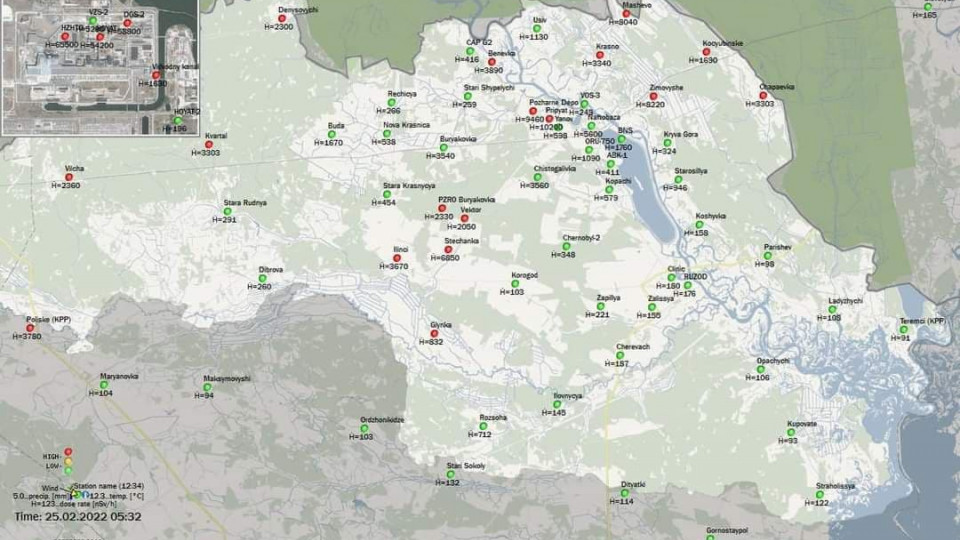 Гамма-випромінювання: що твориться з показниками радіаційного фону у зоні відчуження