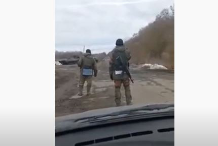 В Сумской области женщина морально уничтожила врага, видео