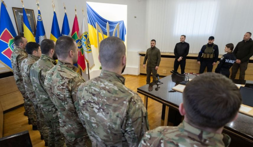 Зеленський нагородив бійців КОРДу, які виконують важливі завдання під час війни