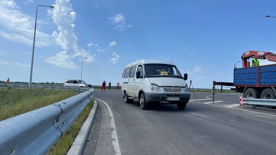 Открыто движение автомобилей по новому участку дороги Киев — Днепр