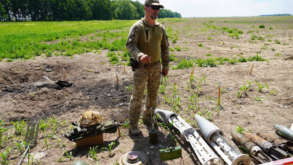 На Київщині сапери знешкодили 41 тисячу вибухонебезпечних предметів