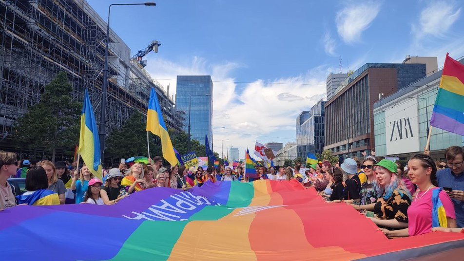 «Київпрайд» провів у Варшаві Марш Рівності, фото