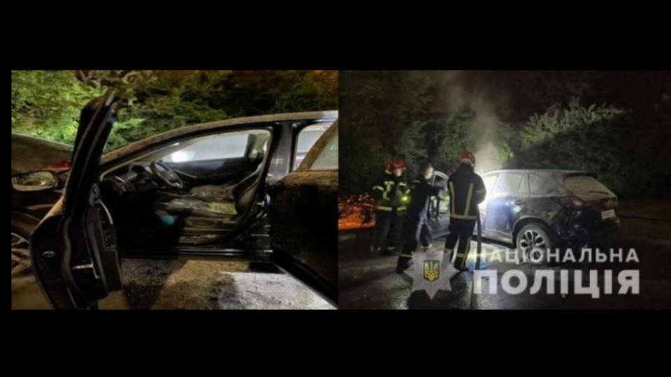 У Києві затримали чоловіка, який намагався підпалити автомобіль поліцейского