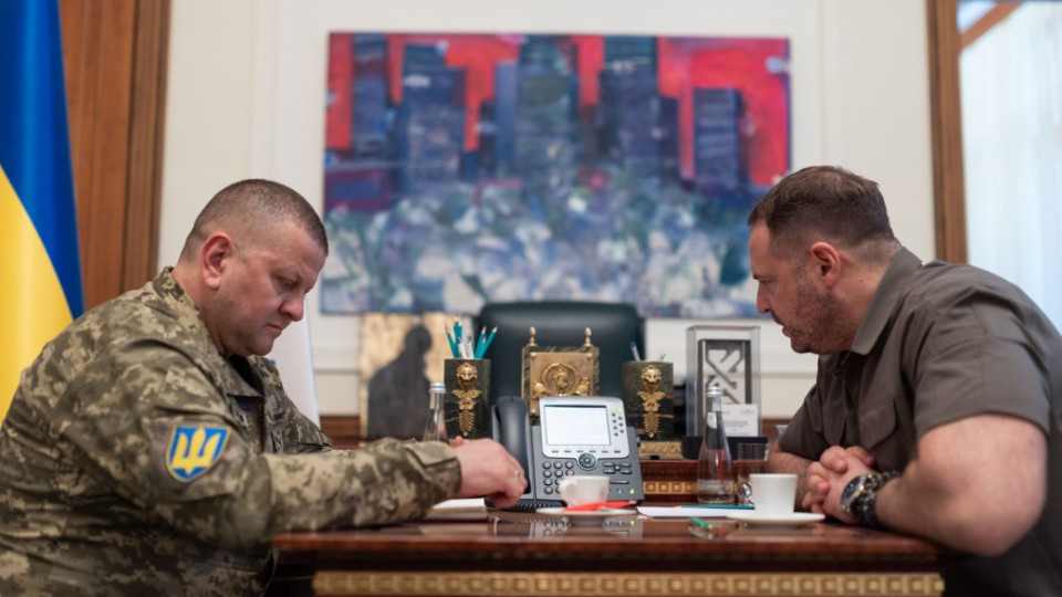 Ермак и Залужный провели переговоры с советником Байдена Салливаном и генералом Милли