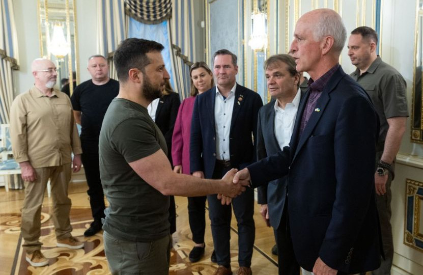 Зеленський зустрівся з делегацією Палати представників Конгресу США: про що говорили