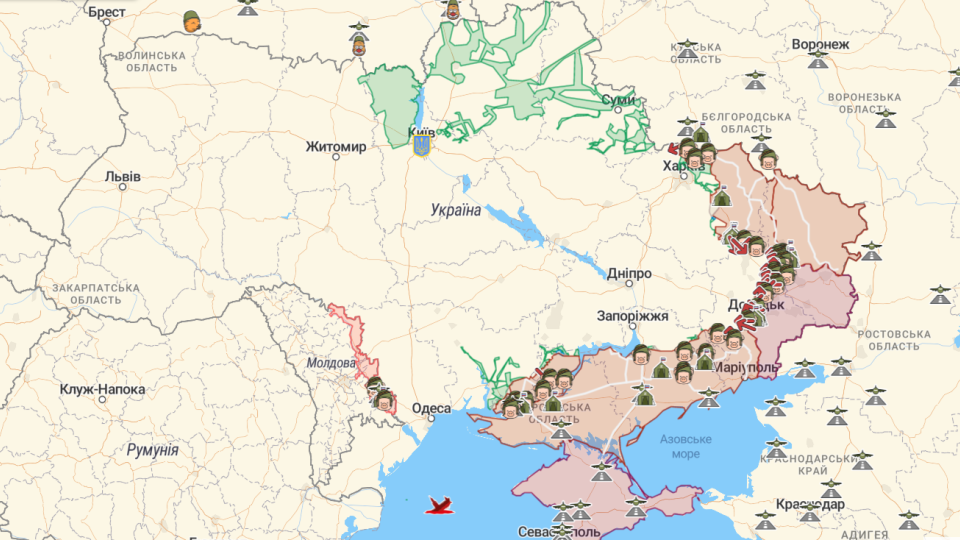 Карта боевых действий на 8 сентября: какая ситуация на фронте