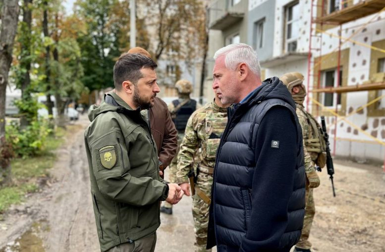 Зеленський приїжджав з візитом до Харкова, фото