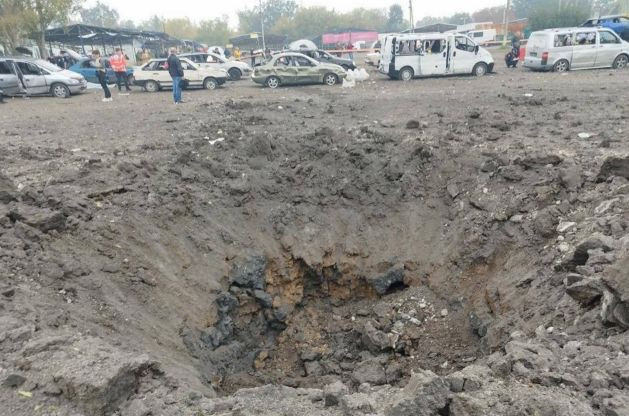 Ракетный обстрел гражданской колонны в Запорожье: выросло количество пострадавших