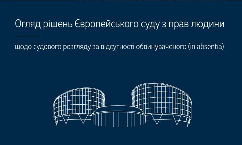 Судовий розгляд за відсутності обвинуваченого (in absentia): огляд рішень ЄСПЛ