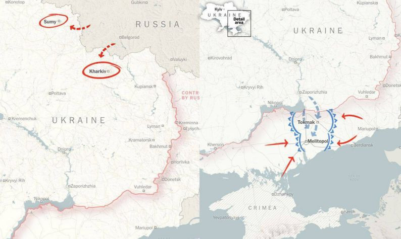 рф может открыть новый фронт для отвлечения ВСУ от Донбасса — СМИ