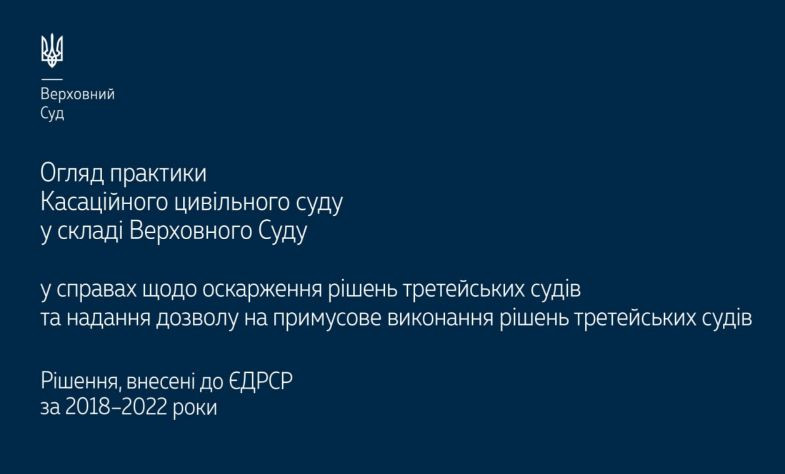 Оскарження рішень третейських судів та надання дозволу на примусове виконання рішень третейських судів: огляд практики КЦС ВС