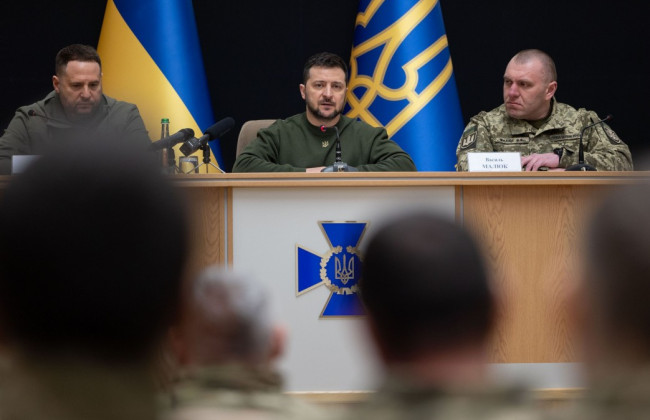 Зеленський представив Василя Малюка керівному складу СБУ, фото