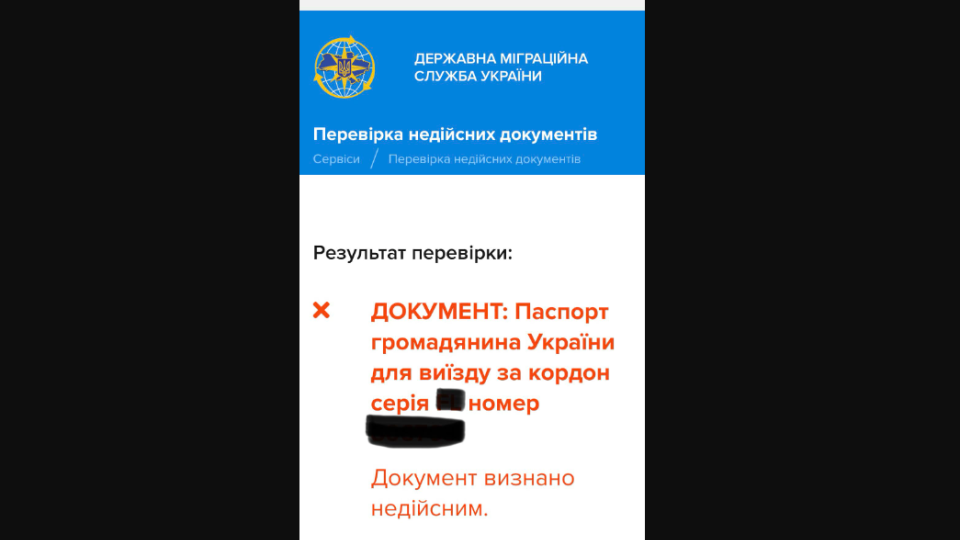 Часть загранпаспортов украинцев признаны недействительными: в чем причина