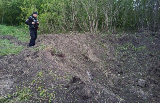 Поліція показала уламки російських ракет на Київщині, фото