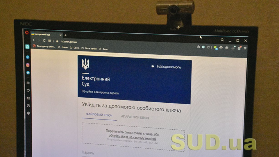 Електронний суд: що робити, якщо виникла помилка під час первинної реєстрації