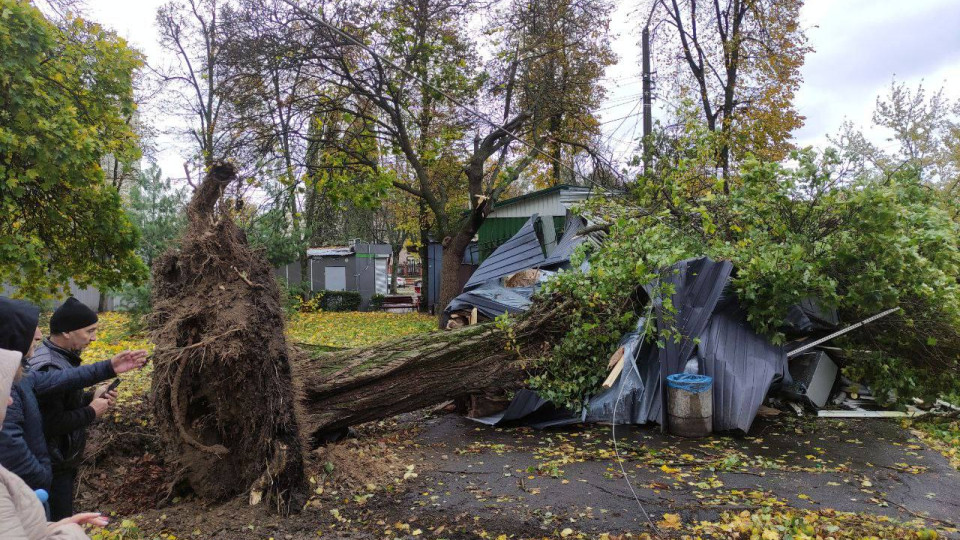 Последствия непогоды в Киеве: двое погибших и семь пострадавших