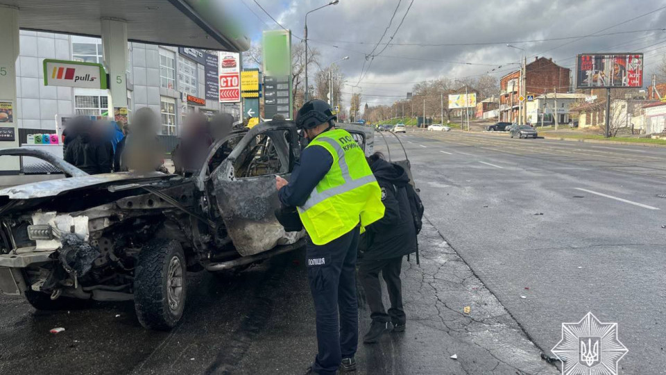 В Харькове раздался взрыв на АЗС: пострадал мужчина, фото