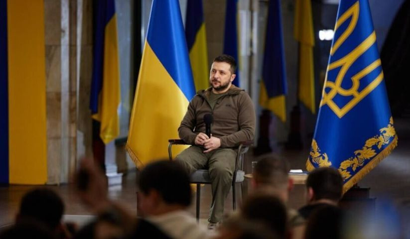 Володимир Зеленський проводить підсумкову пресконференцію: онлайн-трансляція