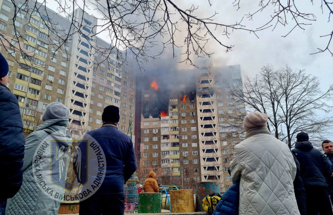 У Києві від обстрілу росіян загинуло двоє людей, — Володимир Зеленський