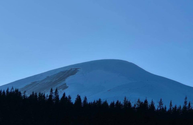 З Говерли зійшла лавина, — у ДСНС показали фото