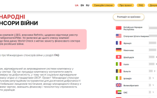 НАЗК припинить адмініструвати Реєстр компаній-спонсорів війни