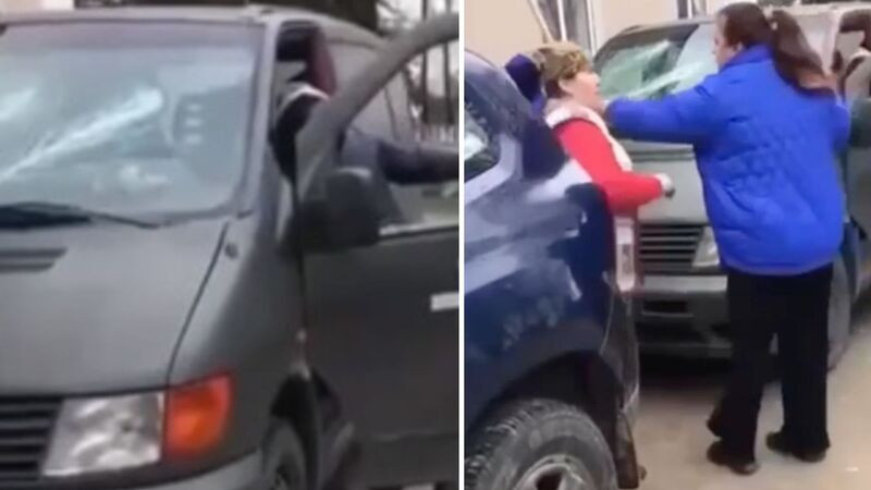 На Хмельниччині жінка, син якої служить в ЗСУ, палицею побила авто ТЦК: що вирішив суд