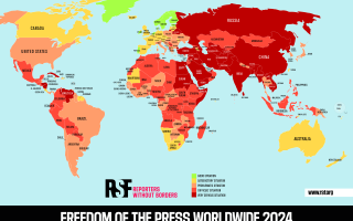 Україна піднялась на 18 позицій у світовому Індексі свободи слова
