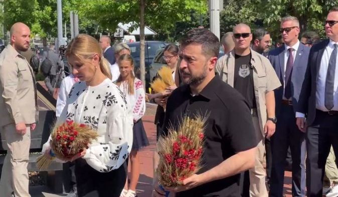 Зеленский прибыл в Вашингтон на саммит НАТО, видео