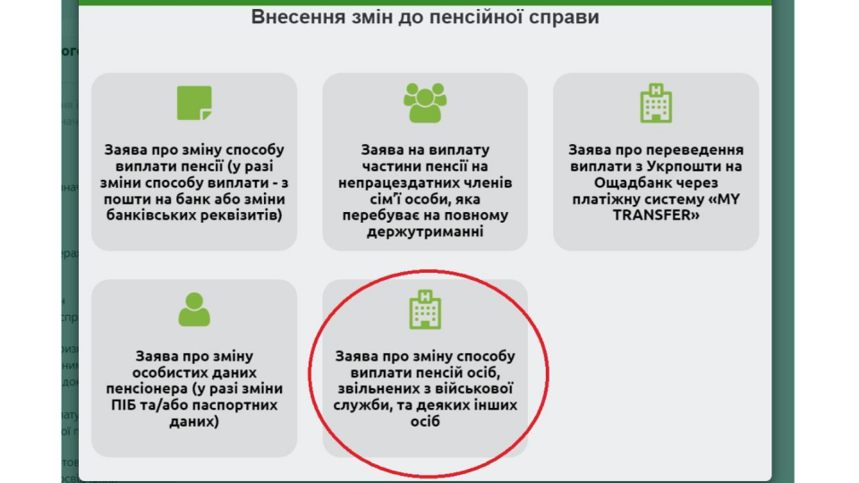 Как бывшему военнослужащему изменить банк для выплаты пенсии онлайн