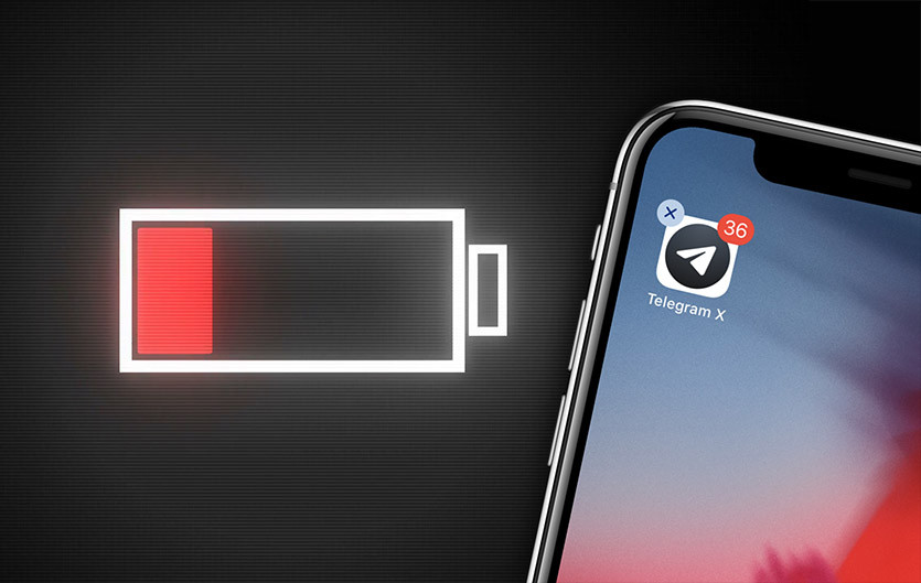 Новая версия Telegram опустошает батарею iPhone – пользователи массово жалуются на проблему