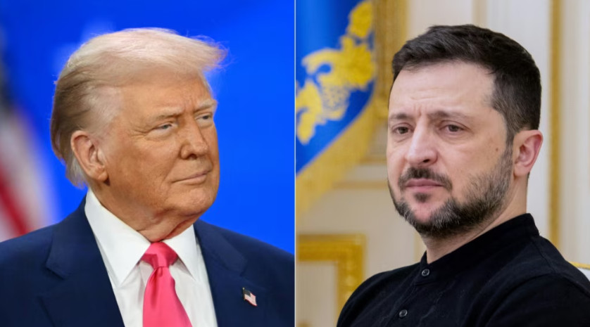 Дональд Трамп та Володимир Зеленський розпочали телефонну розмову — Білий дім