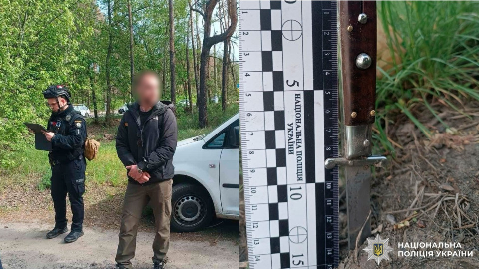 У Харкові чоловік погрожував ножем співробітнику ТЦК